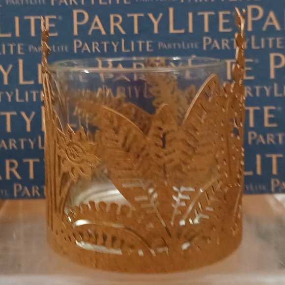 🔹🔷PartyLite Golden Frond Votive Trio🔷🔹 - Picture 5 of 11